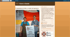 Desktop Screenshot of cravoecanela-saborearte.blogspot.com