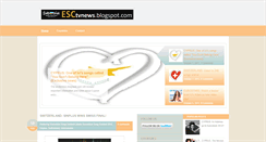 Desktop Screenshot of esctvnews.blogspot.com