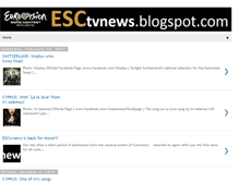 Tablet Screenshot of esctvnews.blogspot.com