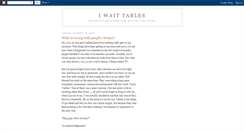 Desktop Screenshot of iwaittables.blogspot.com