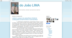 Desktop Screenshot of joaolimapinheiro.blogspot.com