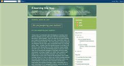 Desktop Screenshot of elearningonestop.blogspot.com