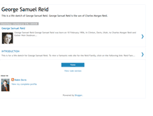 Tablet Screenshot of georgesamuelreid.blogspot.com