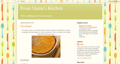 Desktop Screenshot of frommamaskitchen.blogspot.com