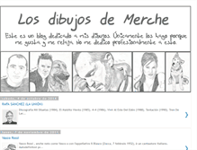 Tablet Screenshot of losdibujosdemerche.blogspot.com