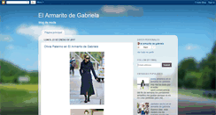 Desktop Screenshot of elarmaritodegabriela.blogspot.com