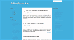 Desktop Screenshot of dakilangbayani.blogspot.com