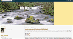 Desktop Screenshot of lifeupstream.blogspot.com