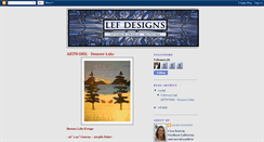 Desktop Screenshot of lefdesigns.blogspot.com
