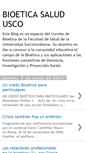 Mobile Screenshot of bioeticasaludusco.blogspot.com