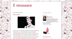 Desktop Screenshot of enecessaire.blogspot.com