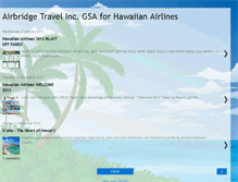 Tablet Screenshot of airbridgetravelinc.blogspot.com