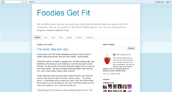 Desktop Screenshot of fourfoodiesgetfit.blogspot.com