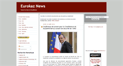 Desktop Screenshot of eurokaznews.blogspot.com
