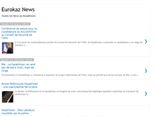 Tablet Screenshot of eurokaznews.blogspot.com