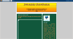 Desktop Screenshot of invasaodandara.blogspot.com