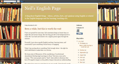 Desktop Screenshot of neilsenglish.blogspot.com