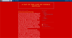 Desktop Screenshot of cherienettles.blogspot.com