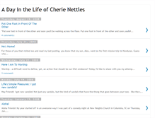 Tablet Screenshot of cherienettles.blogspot.com