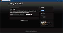 Desktop Screenshot of navywalrus.blogspot.com