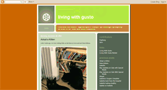 Desktop Screenshot of livingwithgusto.blogspot.com