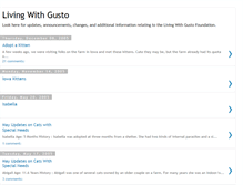 Tablet Screenshot of livingwithgusto.blogspot.com