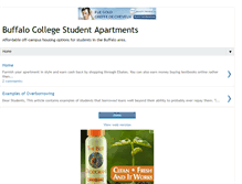 Tablet Screenshot of buffalooffcampus.blogspot.com