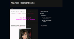 Desktop Screenshot of nikanoire.blogspot.com