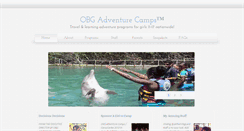 Desktop Screenshot of obgadventurecamps.blogspot.com