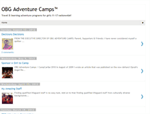 Tablet Screenshot of obgadventurecamps.blogspot.com