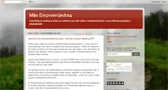 Desktop Screenshot of maeempreendedora.blogspot.com