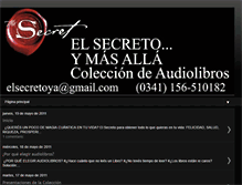 Tablet Screenshot of coleccionelsecreto.blogspot.com