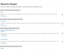 Tablet Screenshot of cantinhodosneopets.blogspot.com