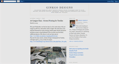 Desktop Screenshot of ginkgodesings.blogspot.com