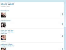 Tablet Screenshot of chubsworld.blogspot.com