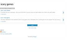 Tablet Screenshot of bestscarygames.blogspot.com