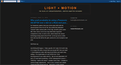 Desktop Screenshot of lightplusmotion.blogspot.com