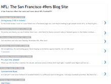 Tablet Screenshot of 49ersdaily.blogspot.com