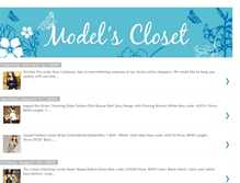 Tablet Screenshot of e-modelscloset.blogspot.com