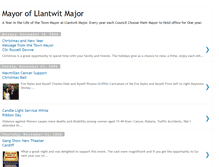 Tablet Screenshot of mayorofllantwitmajor.blogspot.com