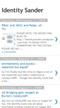 Mobile Screenshot of identitysander.blogspot.com