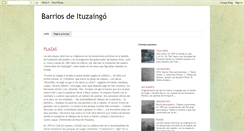 Desktop Screenshot of barriosdeituzaingo.blogspot.com