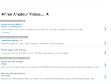 Tablet Screenshot of moreamateurvideos.blogspot.com