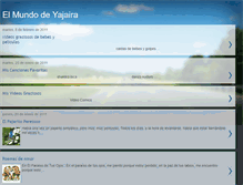 Tablet Screenshot of mundodeyajaira.blogspot.com