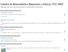 Tablet Screenshot of bioestadisticabayesiana.blogspot.com