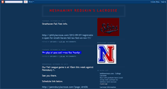 Desktop Screenshot of neshaminylacrosse.blogspot.com