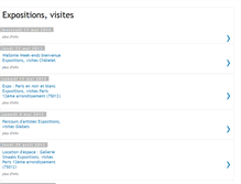 Tablet Screenshot of expositionsvisites-25.blogspot.com