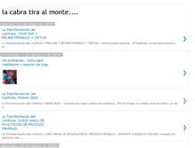 Tablet Screenshot of lacabratiraalmonte.blogspot.com