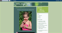 Desktop Screenshot of antoniaymatilda.blogspot.com