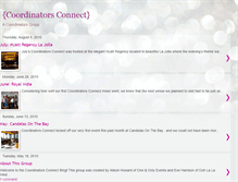 Tablet Screenshot of coordinatorsconnect.blogspot.com